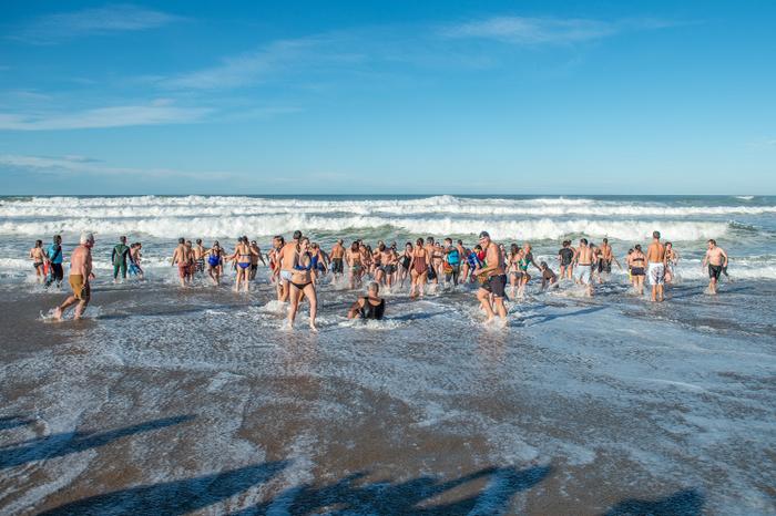 Baignade du 1er Janvier
